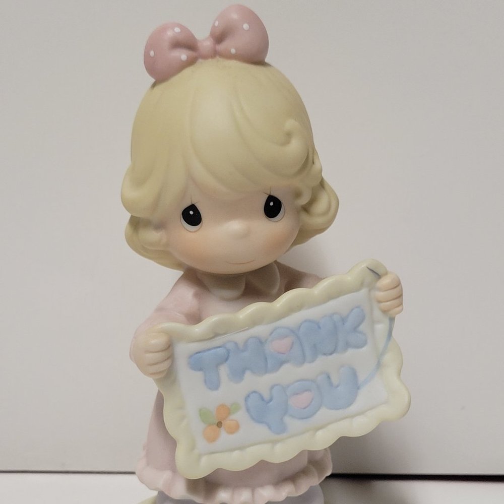 Precious Moments Figurine "Thank You Sew Much"